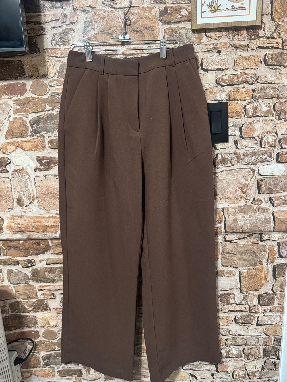 Abercrombie & Fitch Curve love Brown Pants